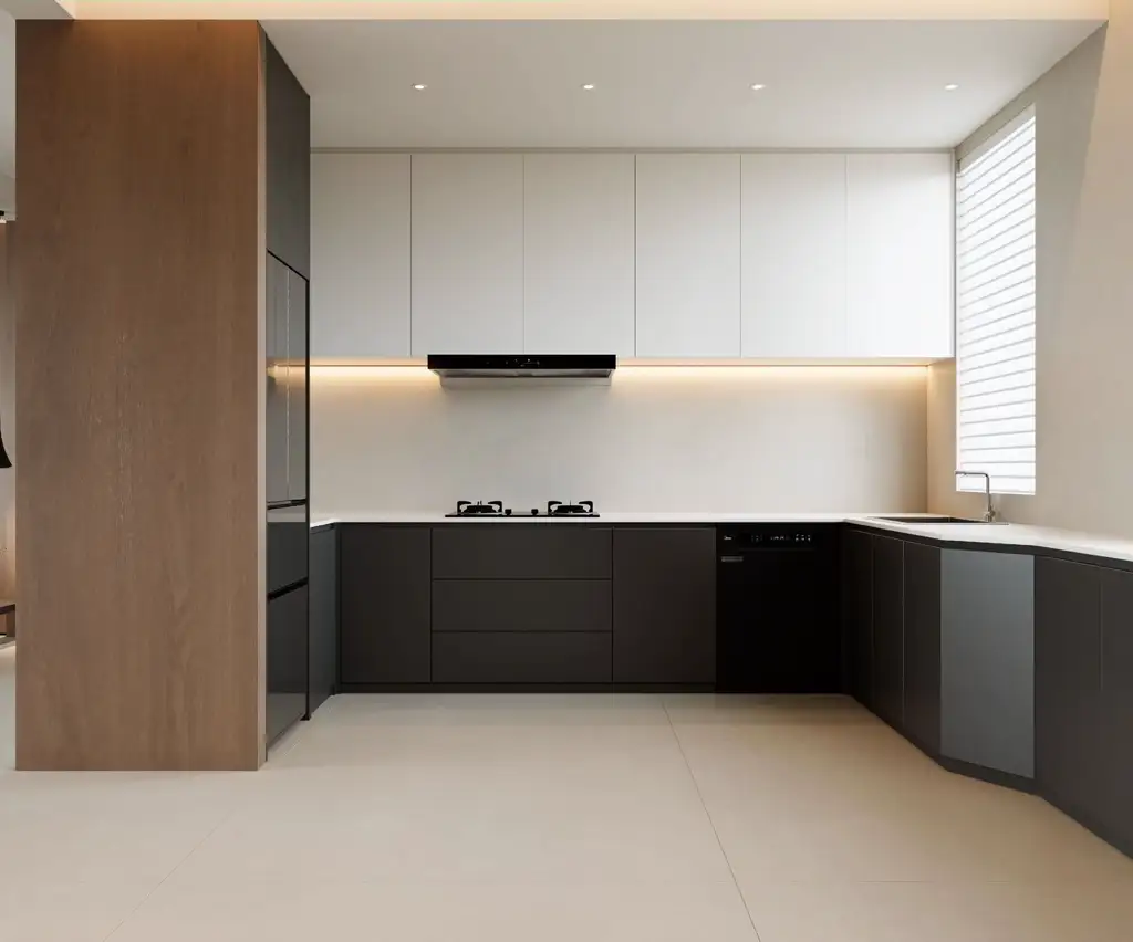 Italian Minimal Interior Rendering 12, interior view 7