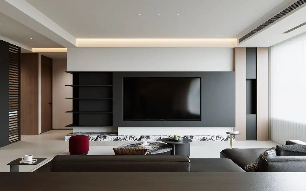 Italian Minimal Interior Rendering 12, interior view 10