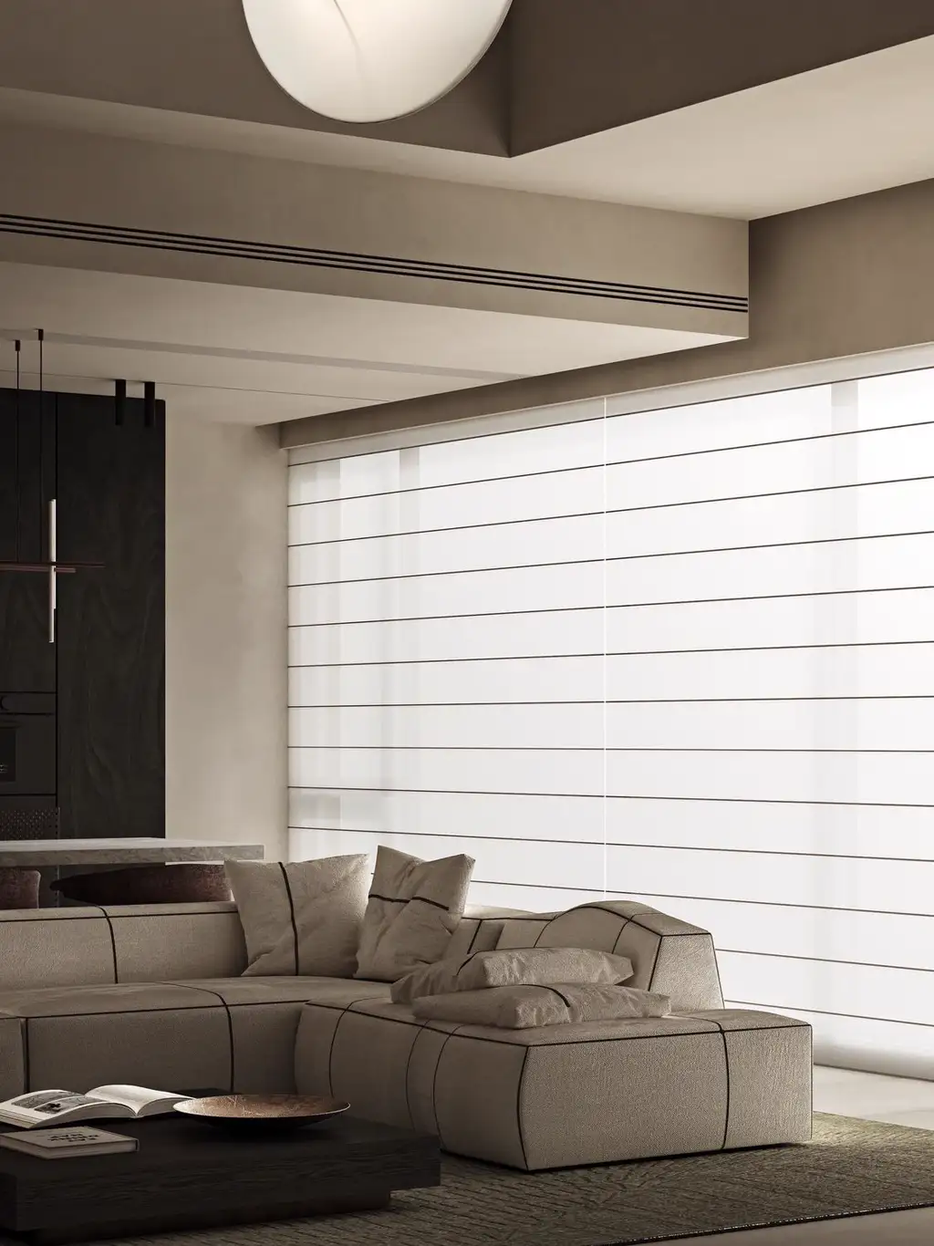 Double-height Villa Rendering 04, interior view 6