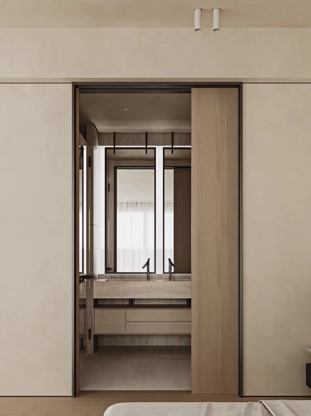 Double-height Villa Rendering 04, interior view 9