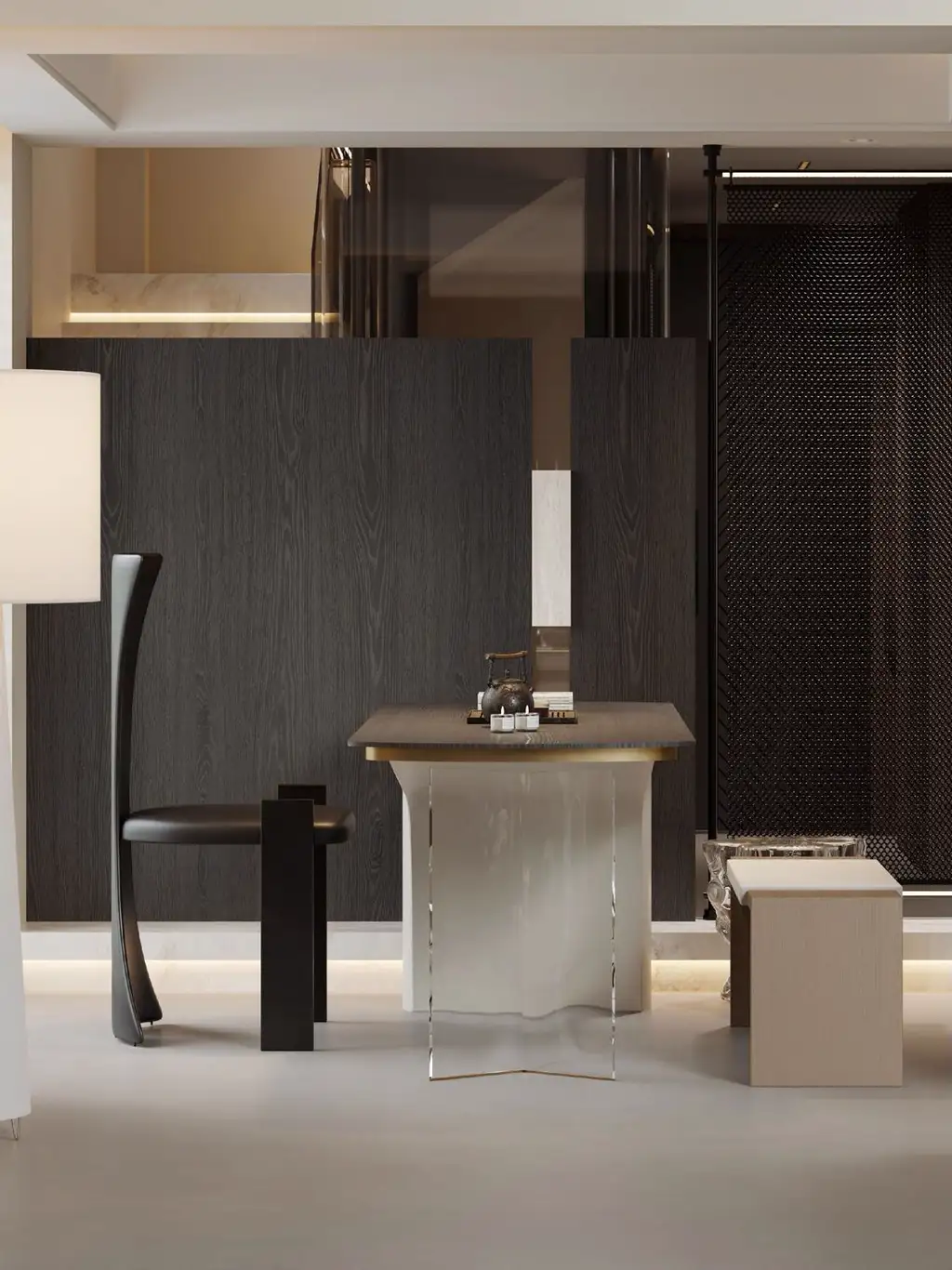 Double-height Villa Rendering 06, interior view 16