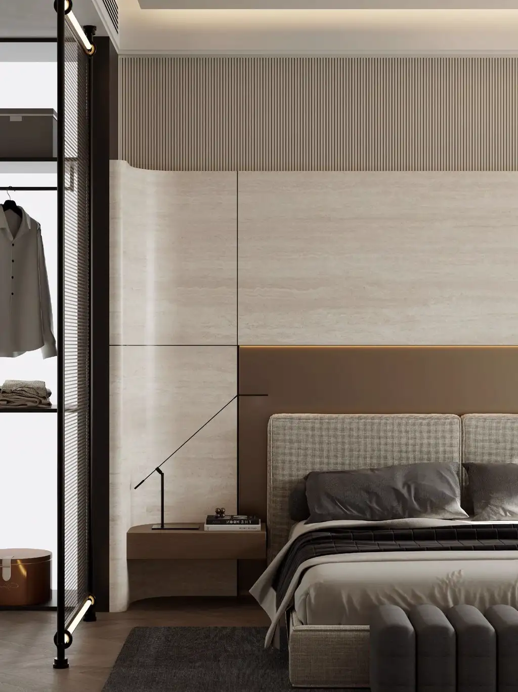 Double-height Villa Rendering 06, interior view 17