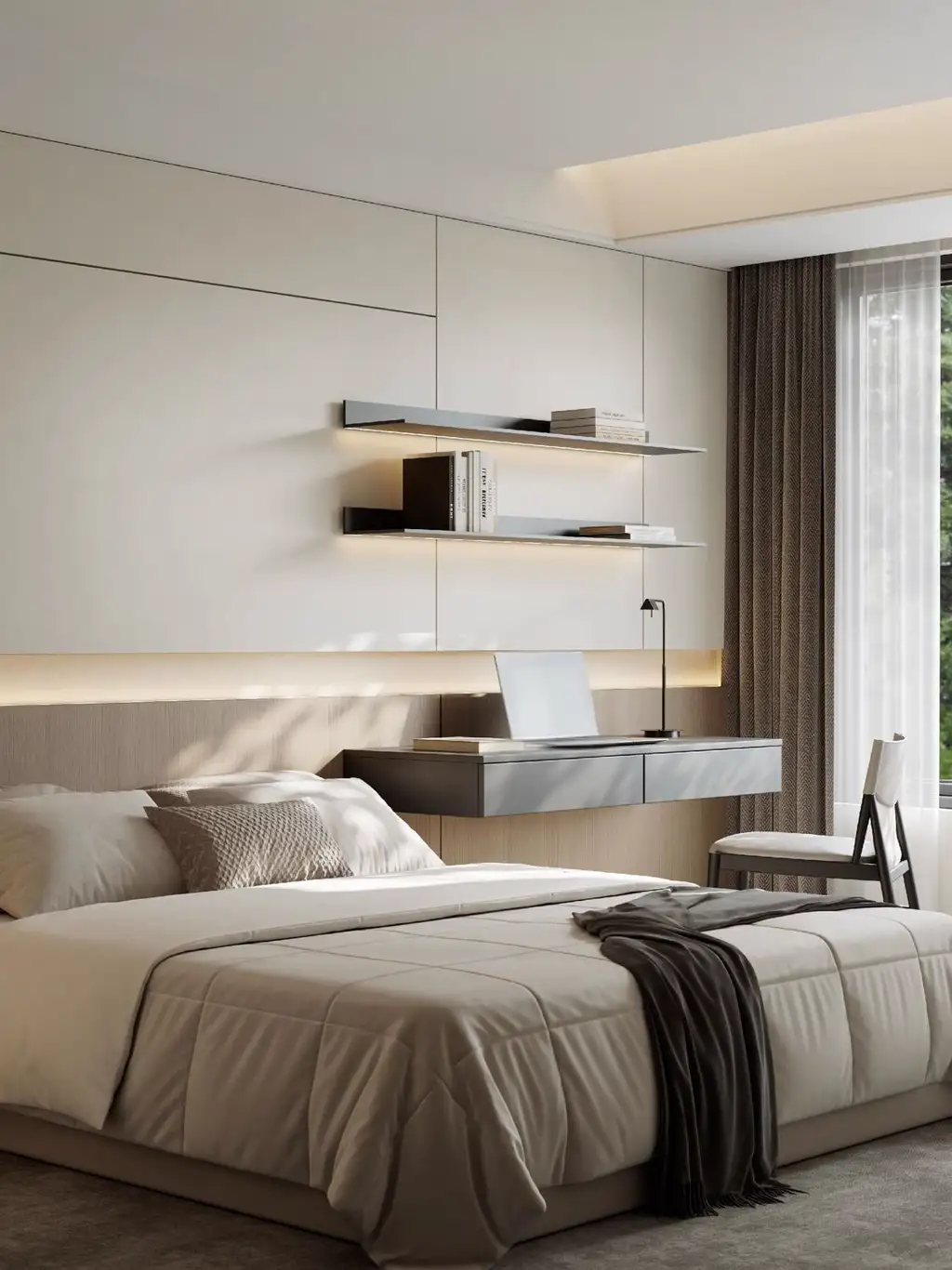 Double-height Villa Rendering 06, interior view 18