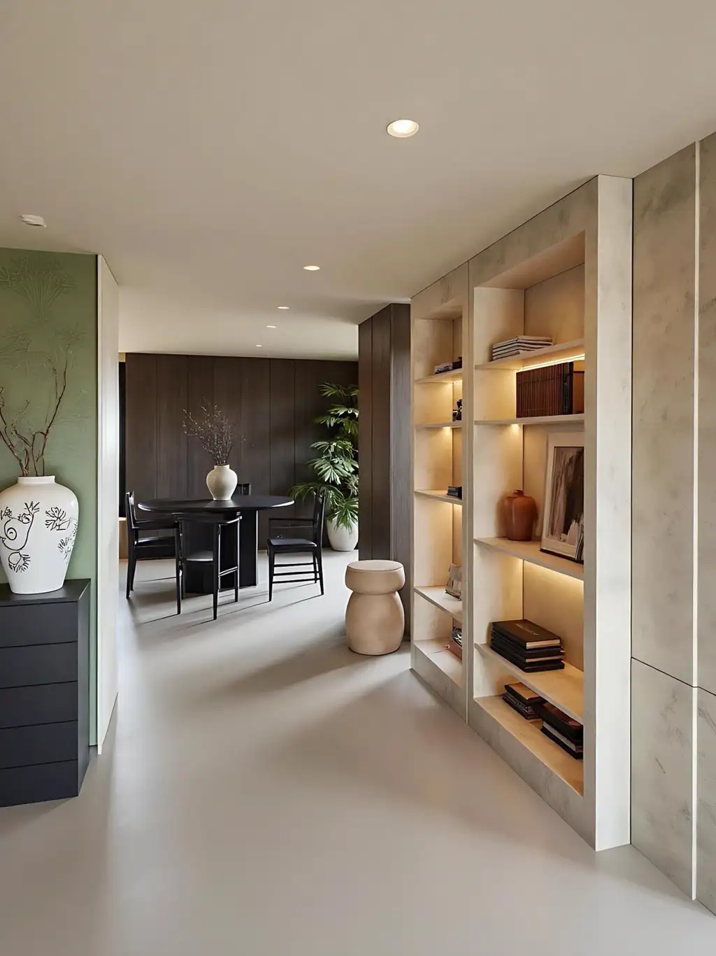 Double-height Villa Rendering 07, interior view 4