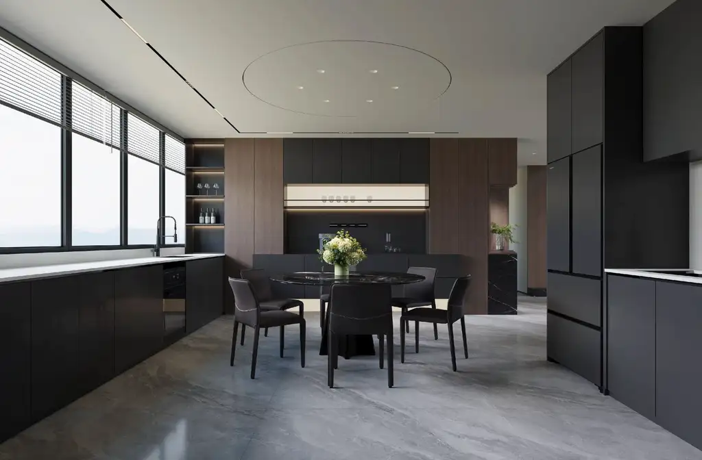 Double-height Villa Rendering 08, interior view 6