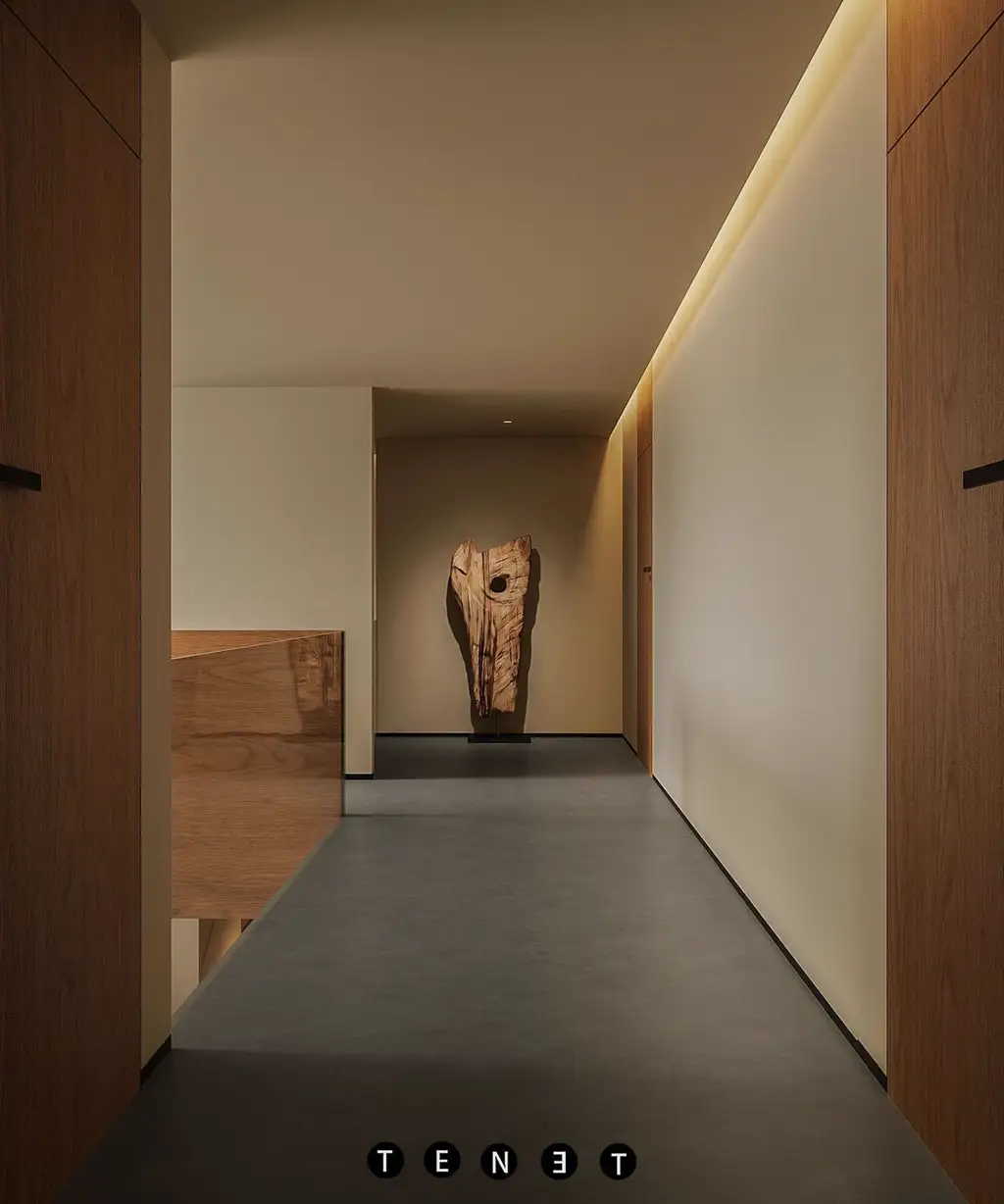 Double-height Villa Rendering 09, interior view 2