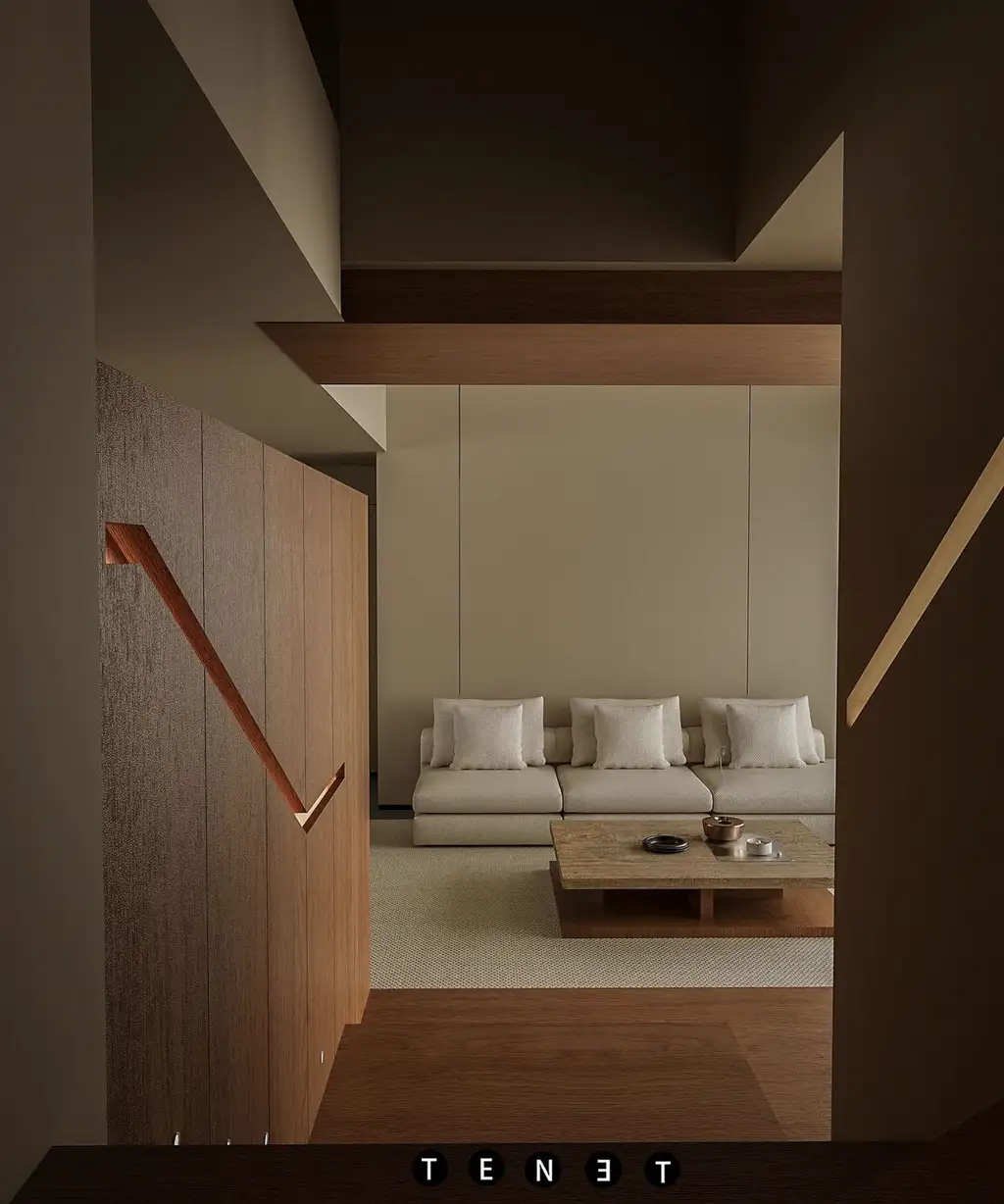Double-height Villa Rendering 09, interior view 7