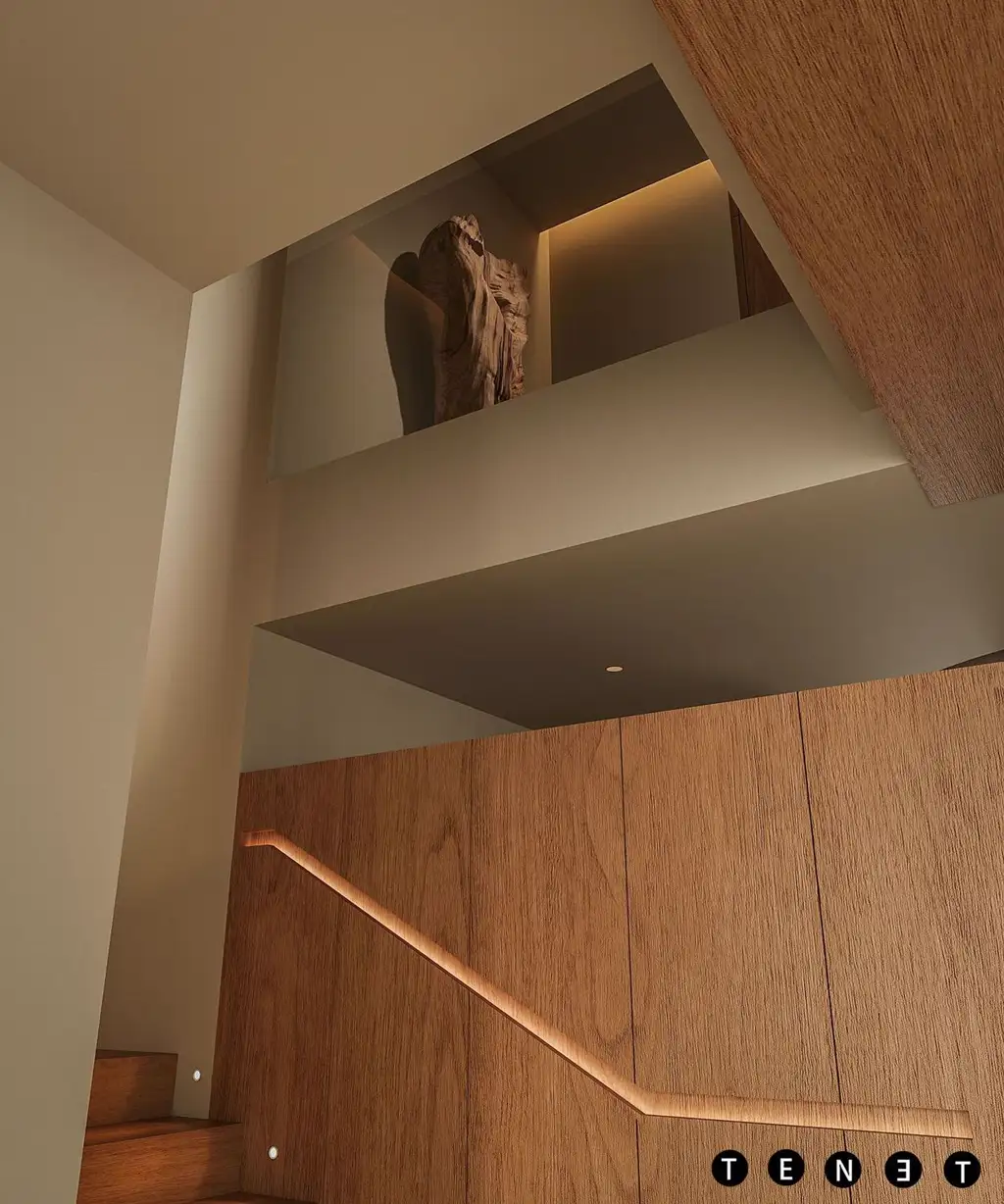 Double-height Villa Rendering 09, interior view 8