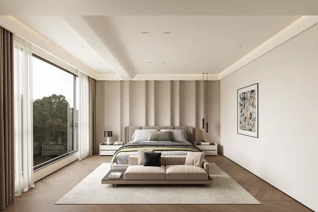 Double-height Villa Rendering 10, interior view 15