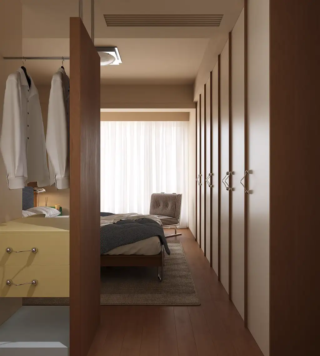 Modern Interior Rendering 01, interior view 2