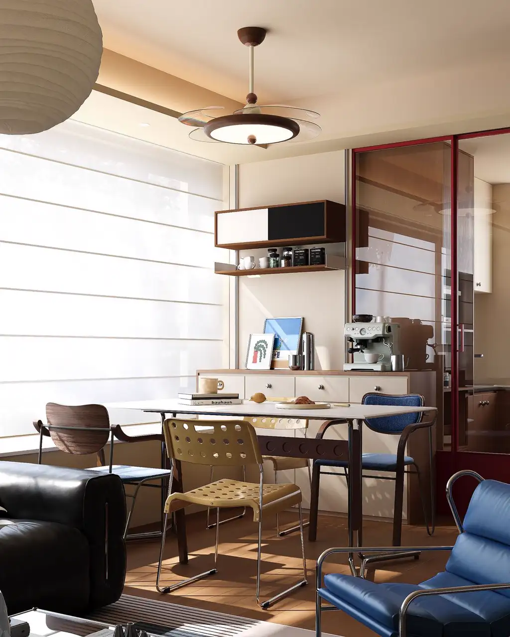 Modern Interior Rendering 01, interior view 5