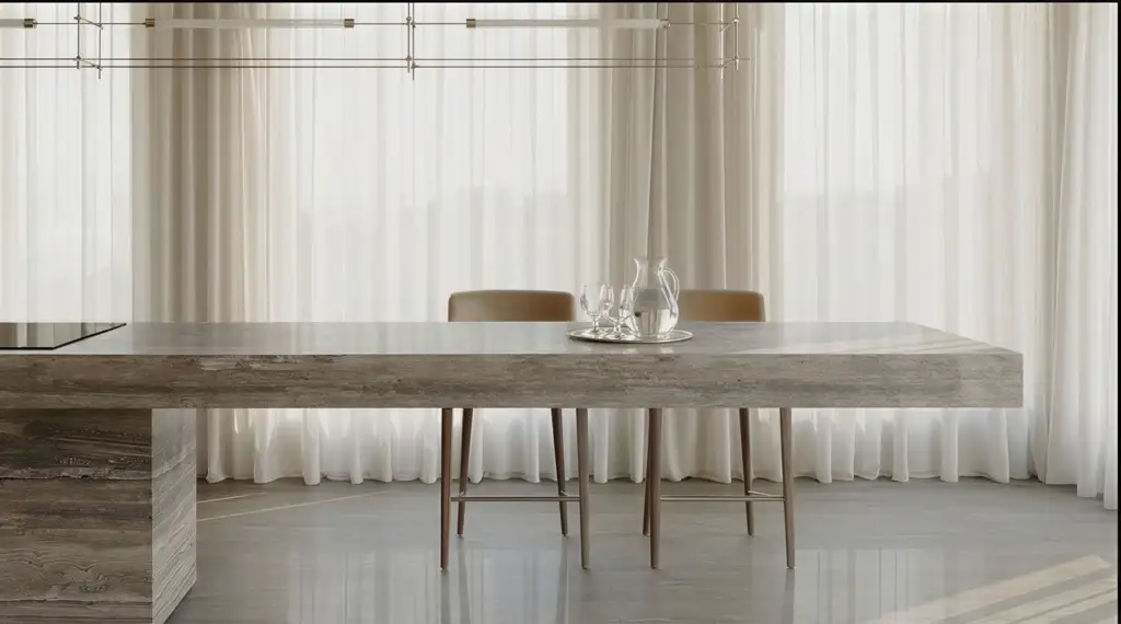 Natural Wood Interior Rendering 09, interior view 5