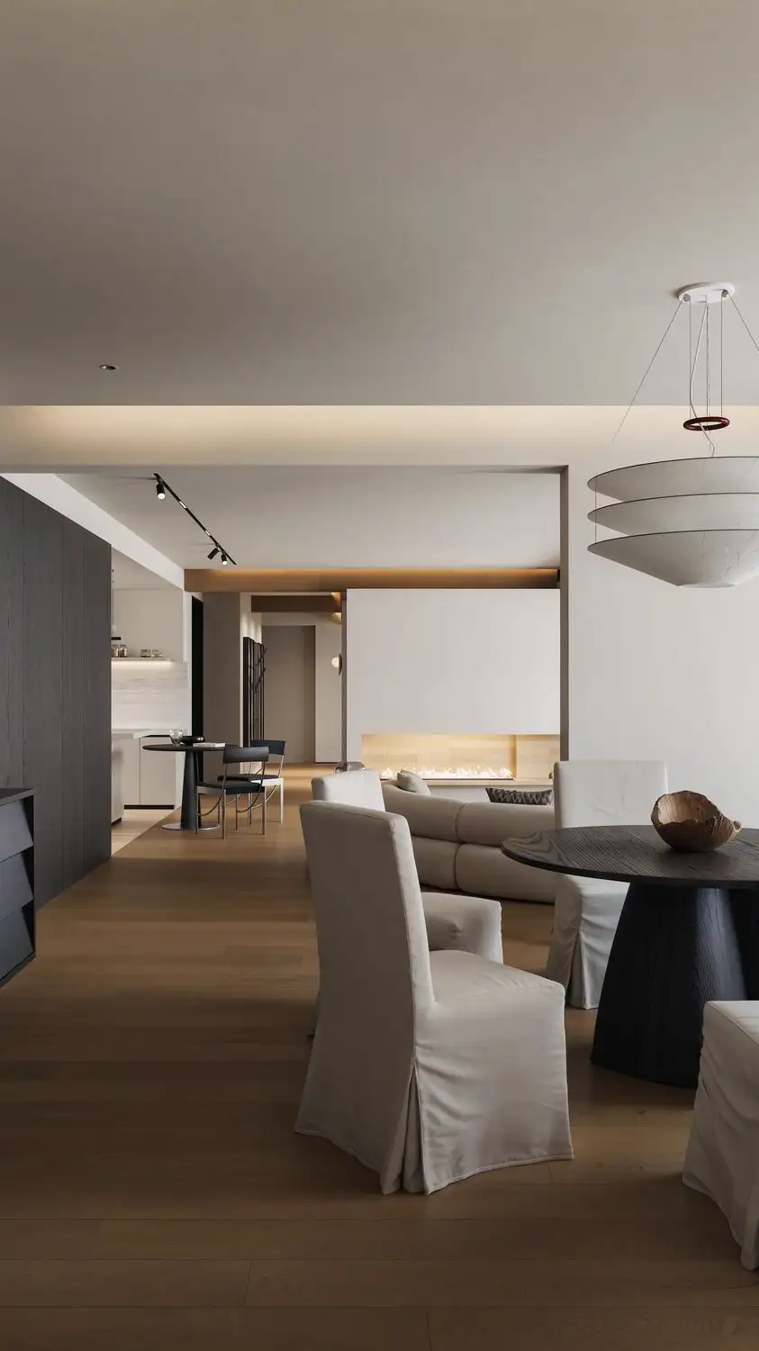 Natural Wood Interior Rendering 11, interior view 3