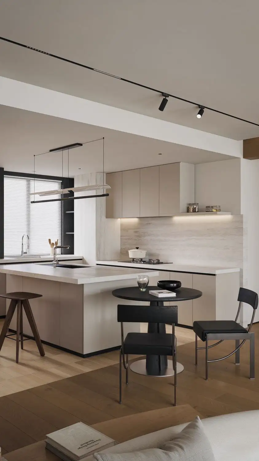 Natural Wood Interior Rendering 11, interior view 8