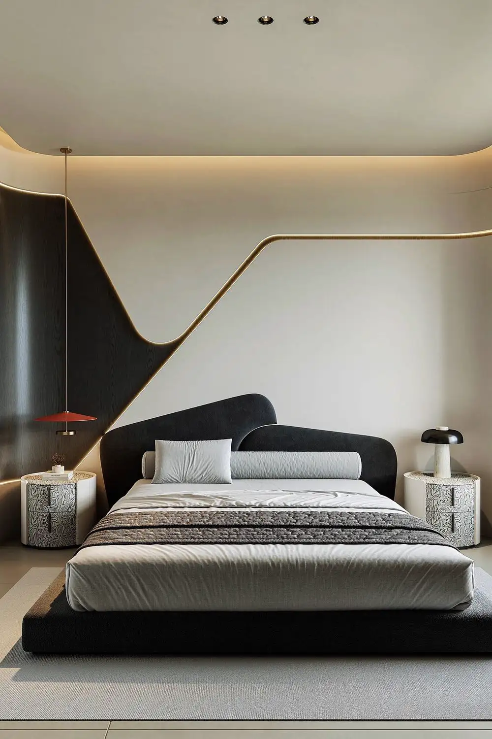 Italian Minimal Interior Rendering 13, interior view 12