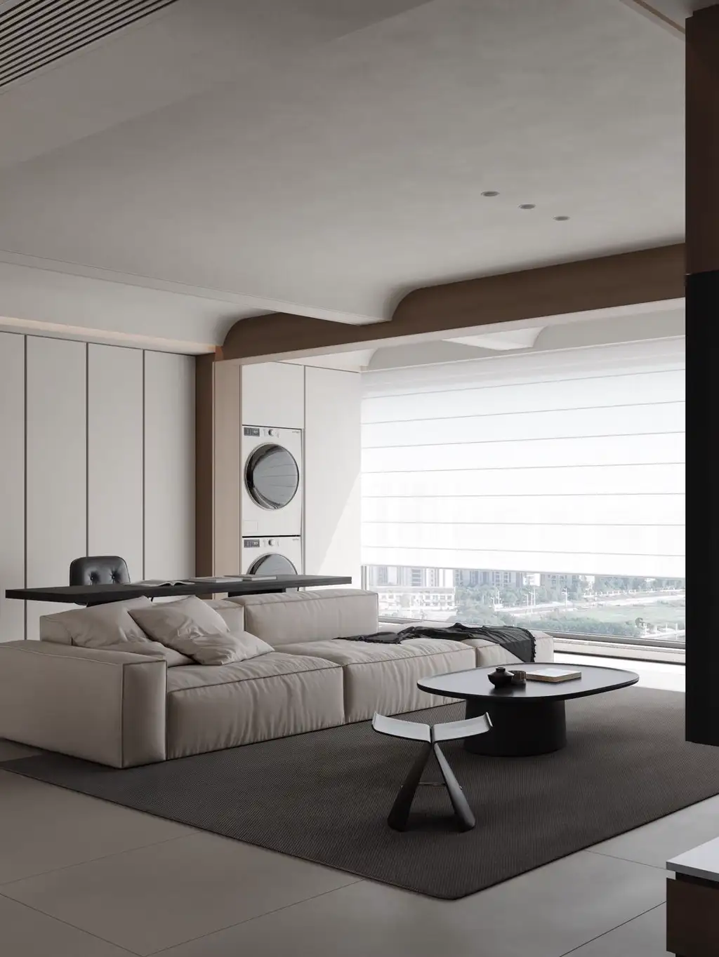Italian Minimal Interior Rendering 14, interior view 3
