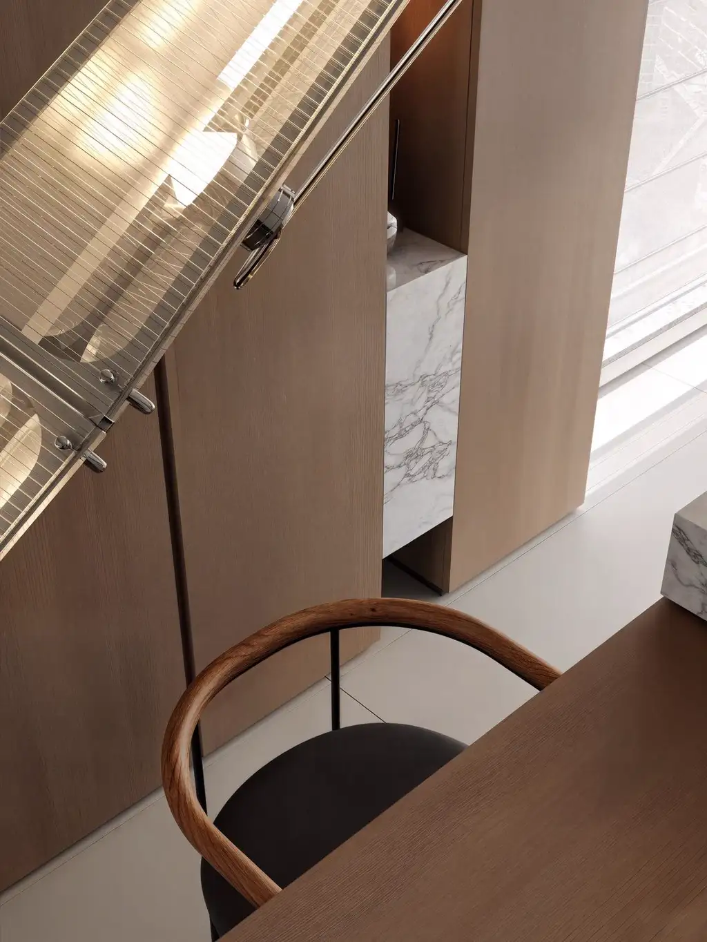 Italian Minimal Interior Rendering 14, interior view 11