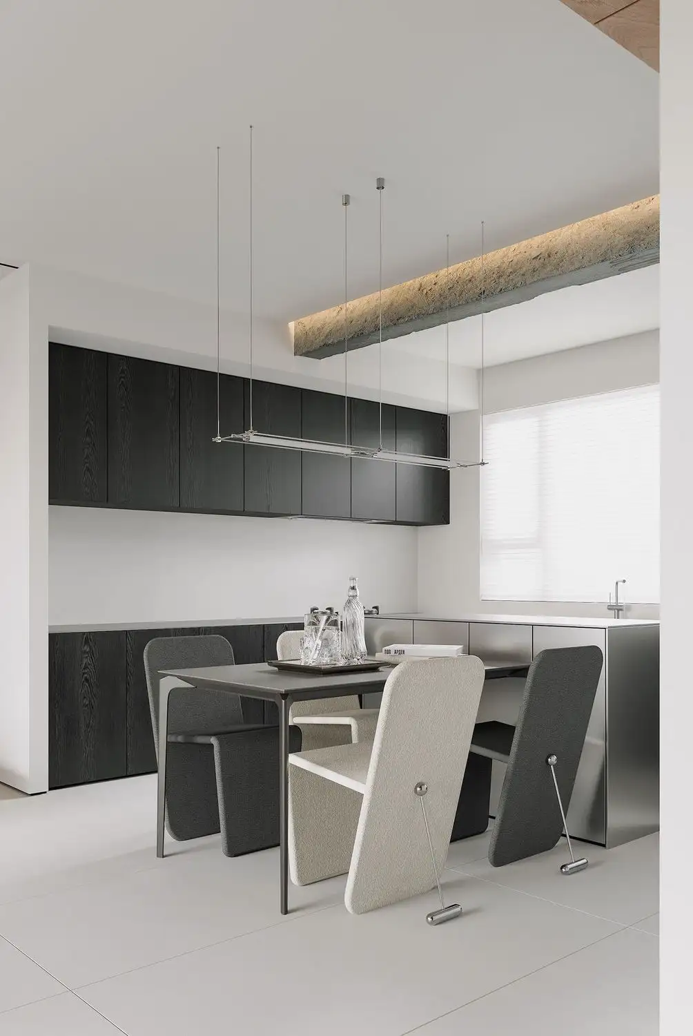 Italian Minimal Interior Rendering 15, interior view 6