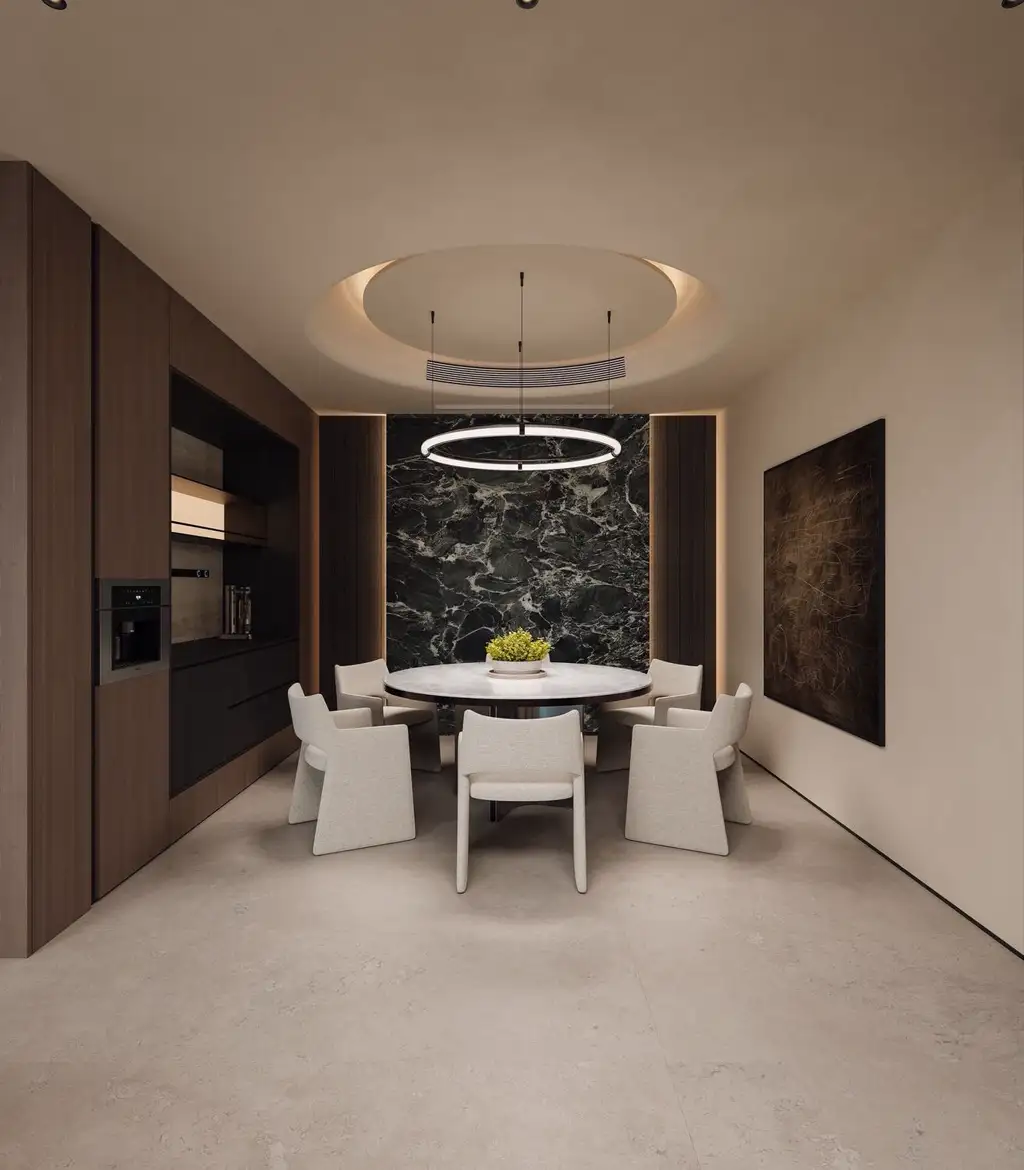 Italian Minimal Interior Rendering 16, interior view 5
