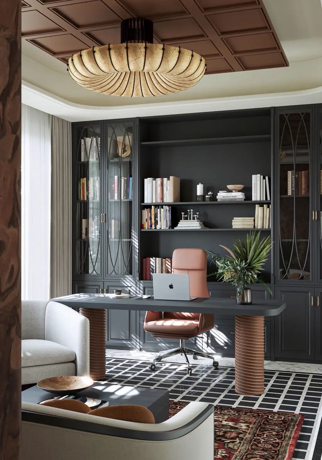 French Classic Interior Rendering 03, interior view 3