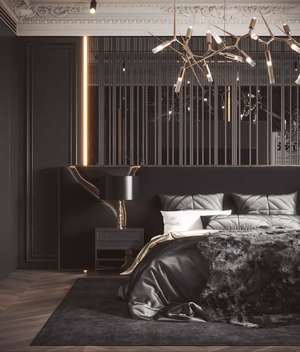 French Classic Interior Rendering 04, interior view 16