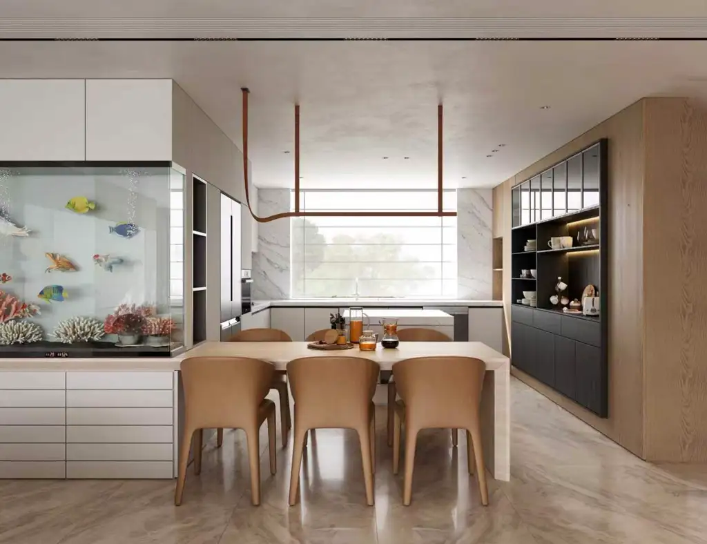 Italian Minimal Interior Rendering 17, interior view 9