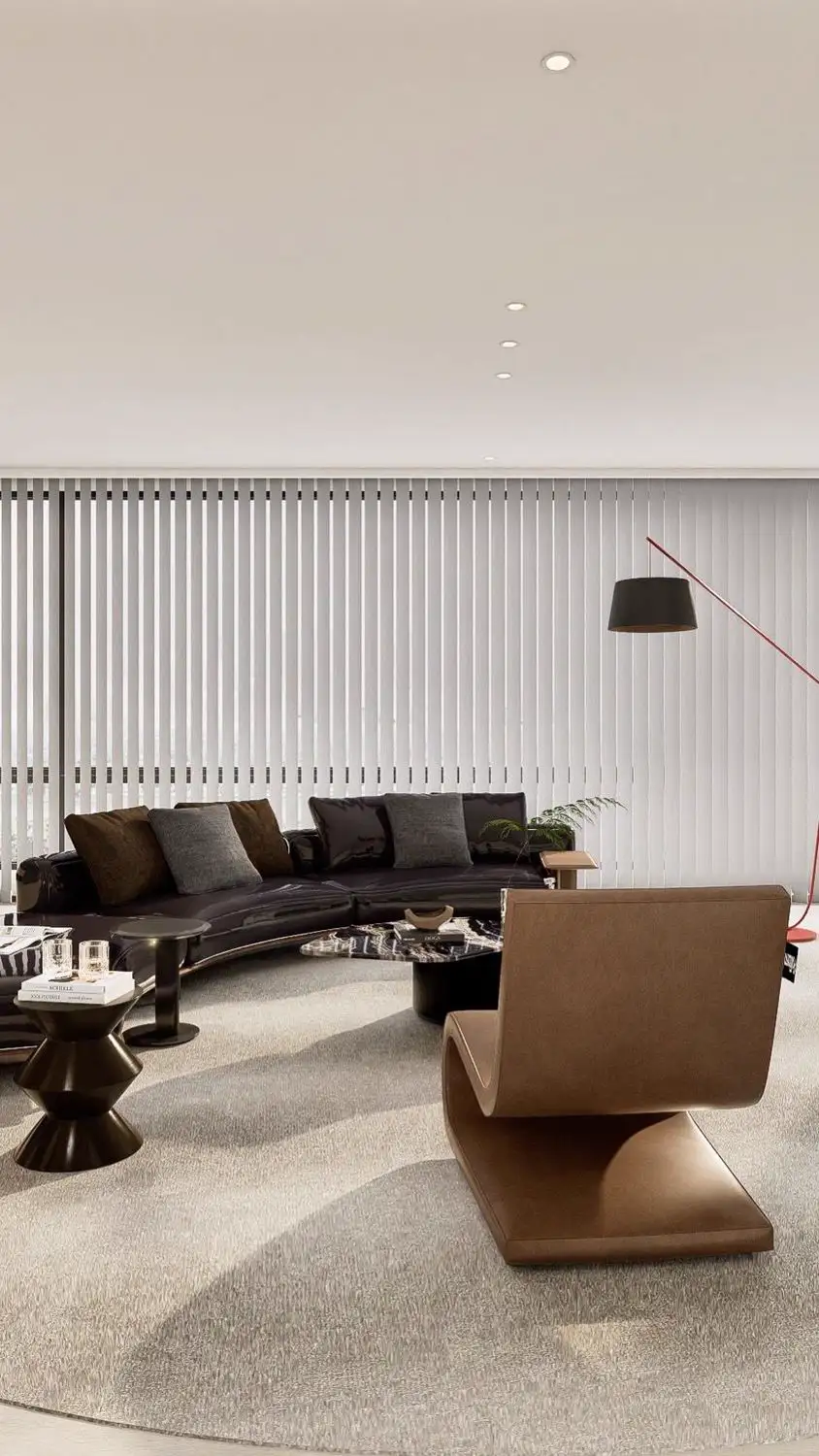 Italian Minimal Interior Rendering 18, interior view 2