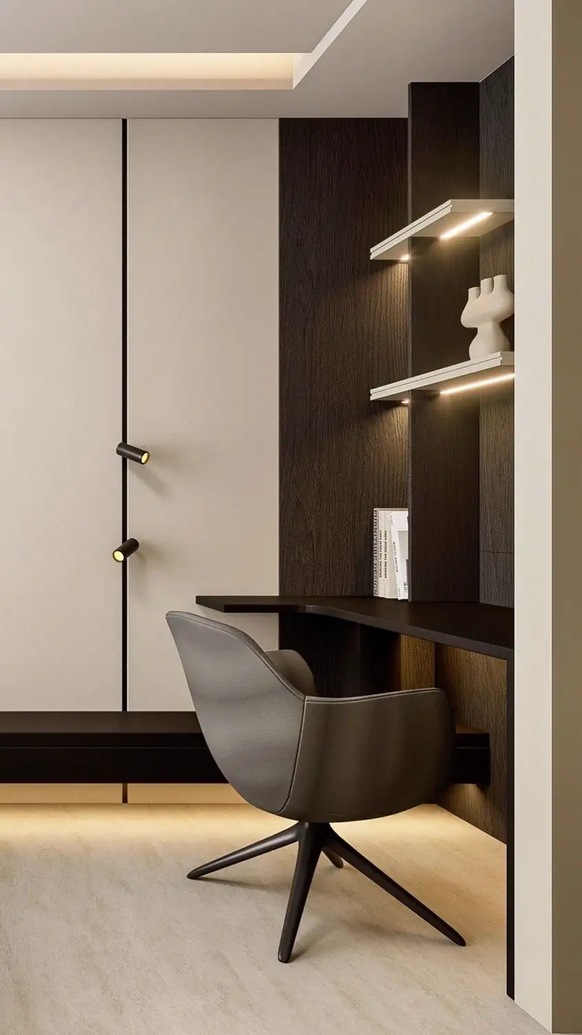 Italian Minimal Interior Rendering 18, interior view 6