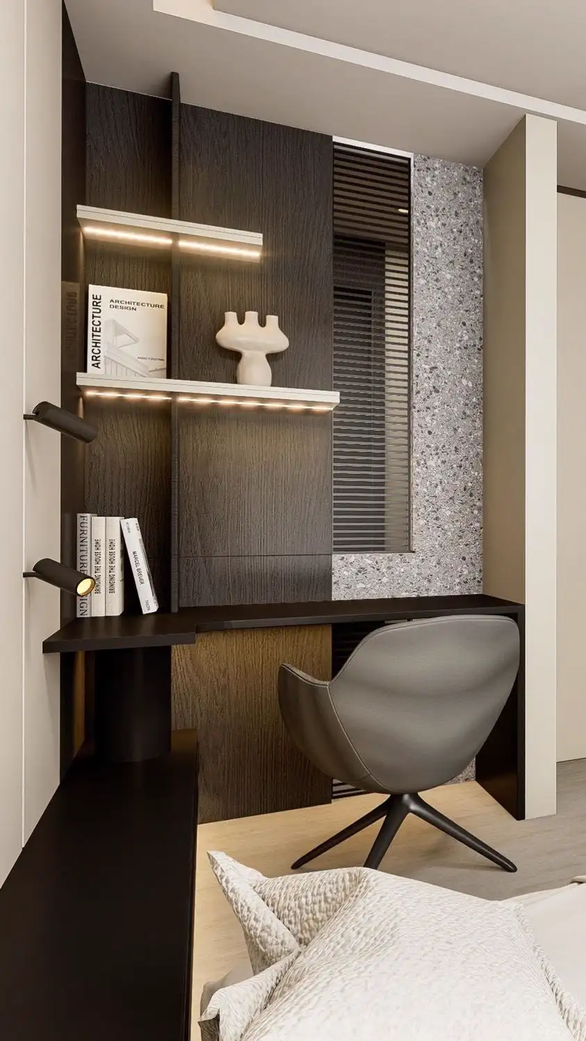 Italian Minimal Interior Rendering 18, interior view 7