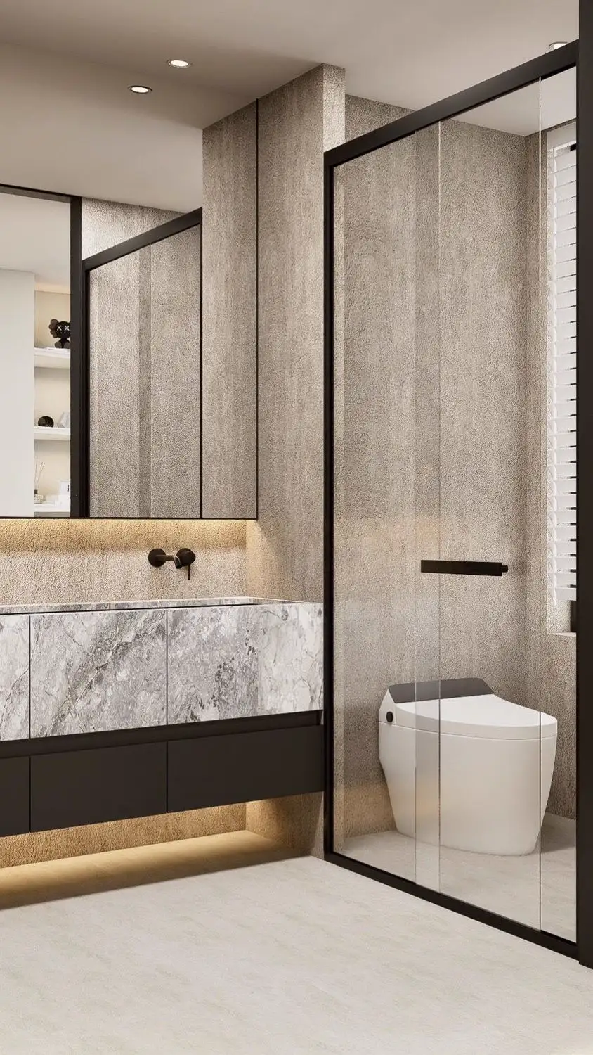 Italian Minimal Interior Rendering 18, interior view 8