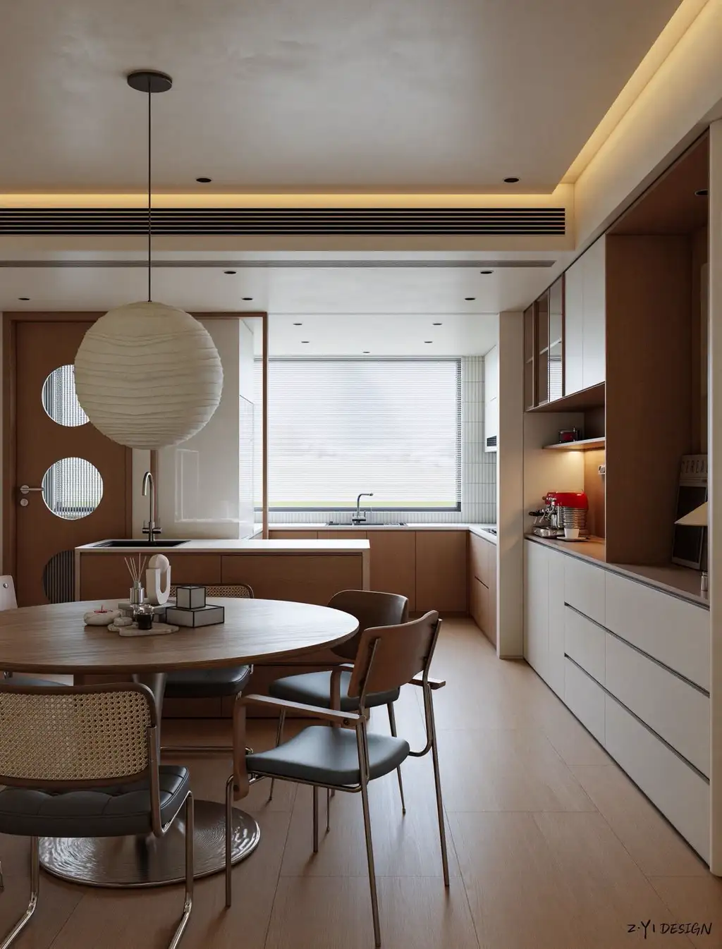 Warm Residential Rendering 06, interior view 12
