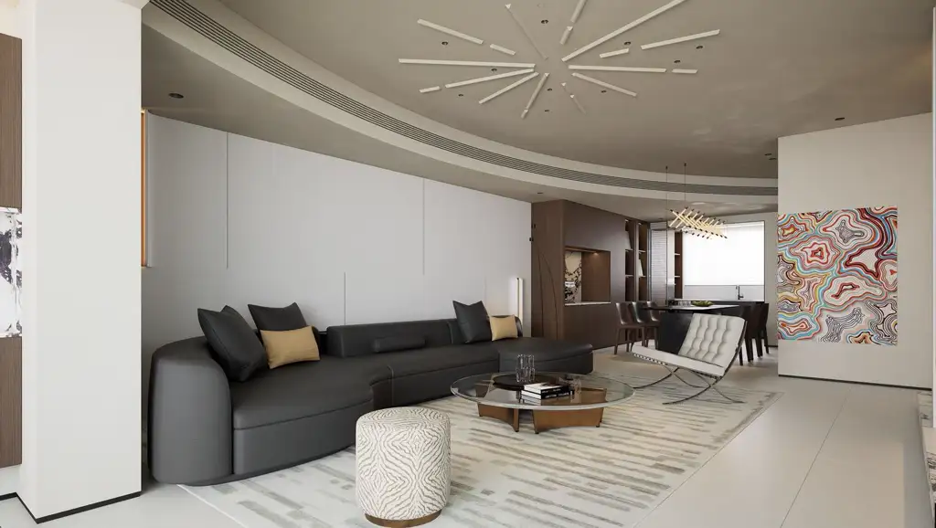 Warm Residential Rendering 07, interior view 8