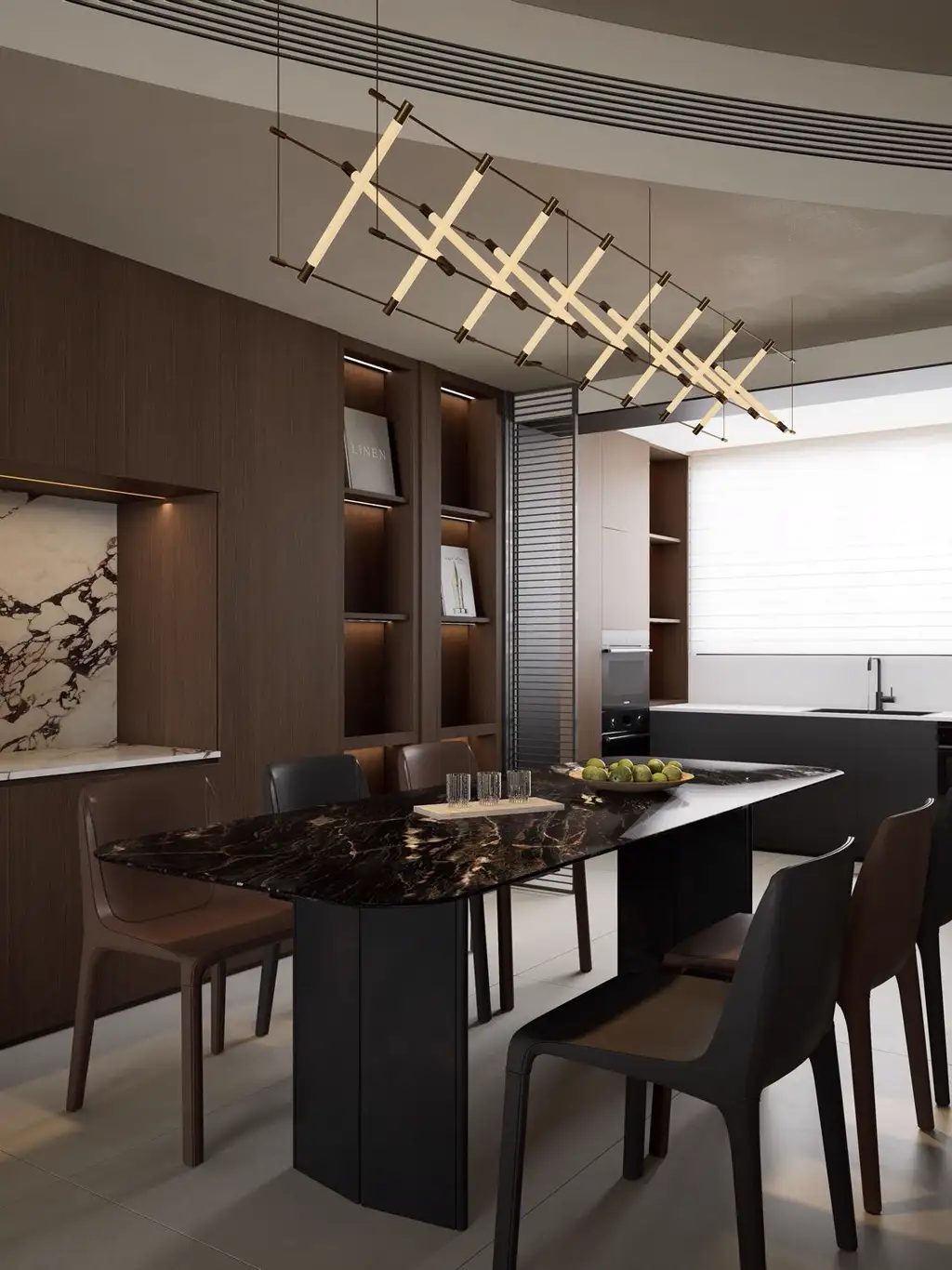 Warm Residential Rendering 07, interior view 11