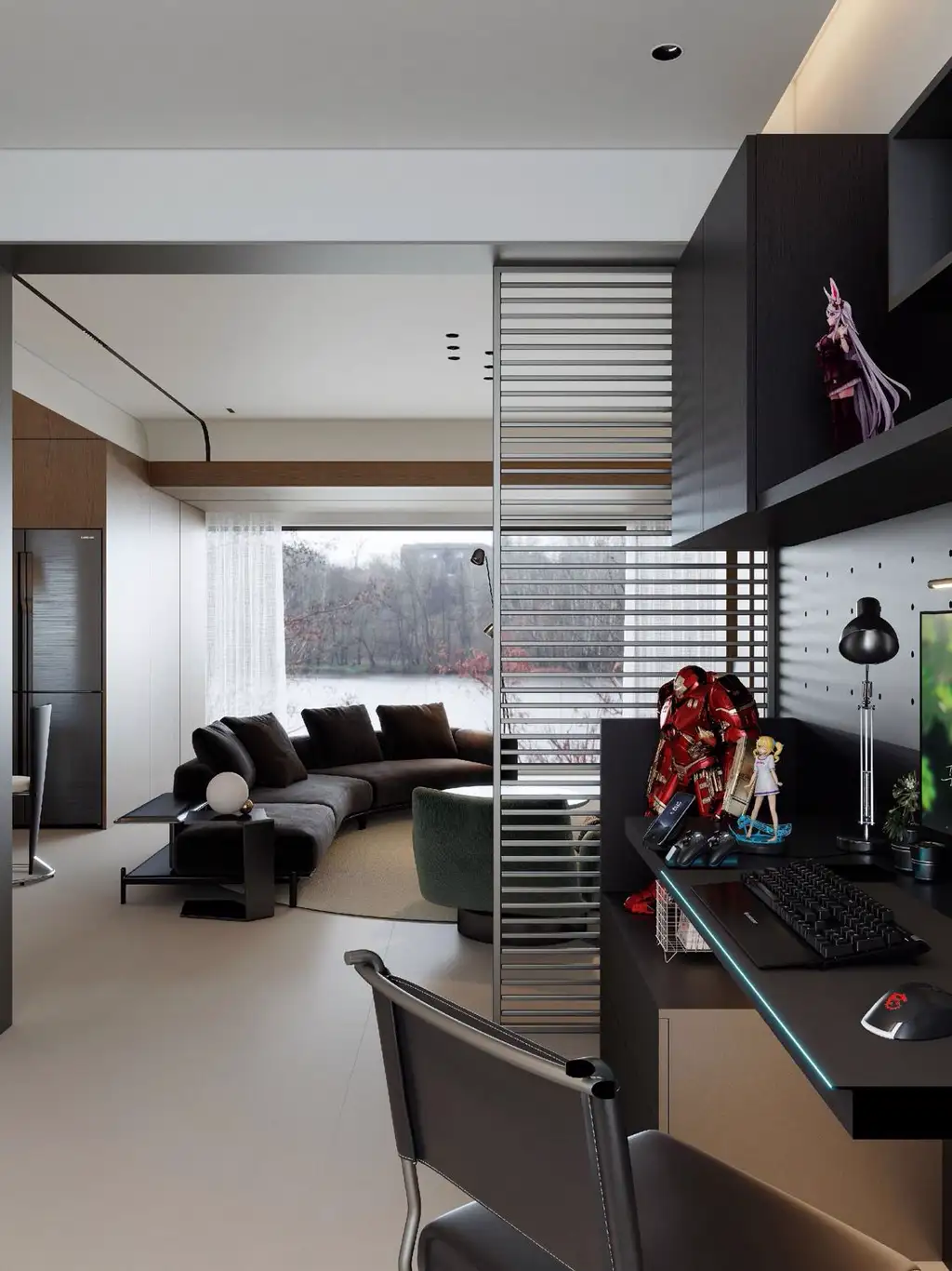 Modern Interior Rendering 02, interior view 2