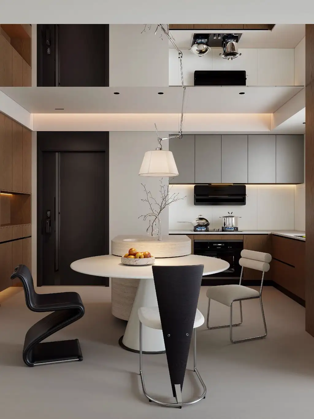 Modern Interior Rendering 02, interior view 4