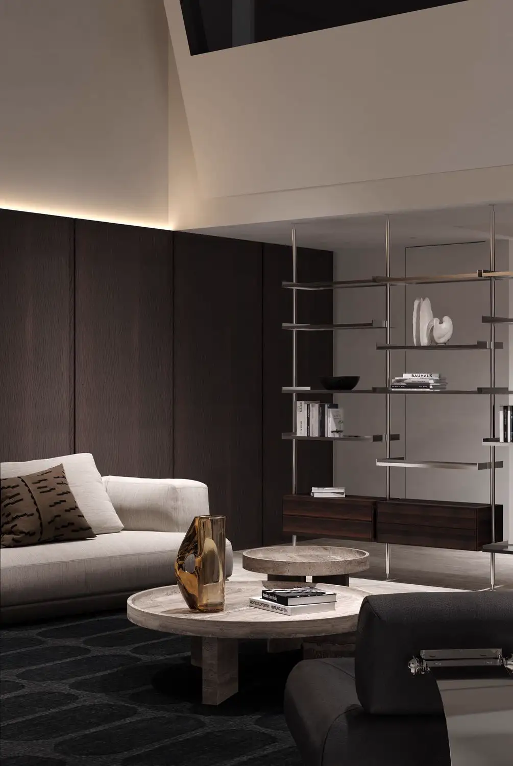 Modern Full-home Rendering 02, interior view 2