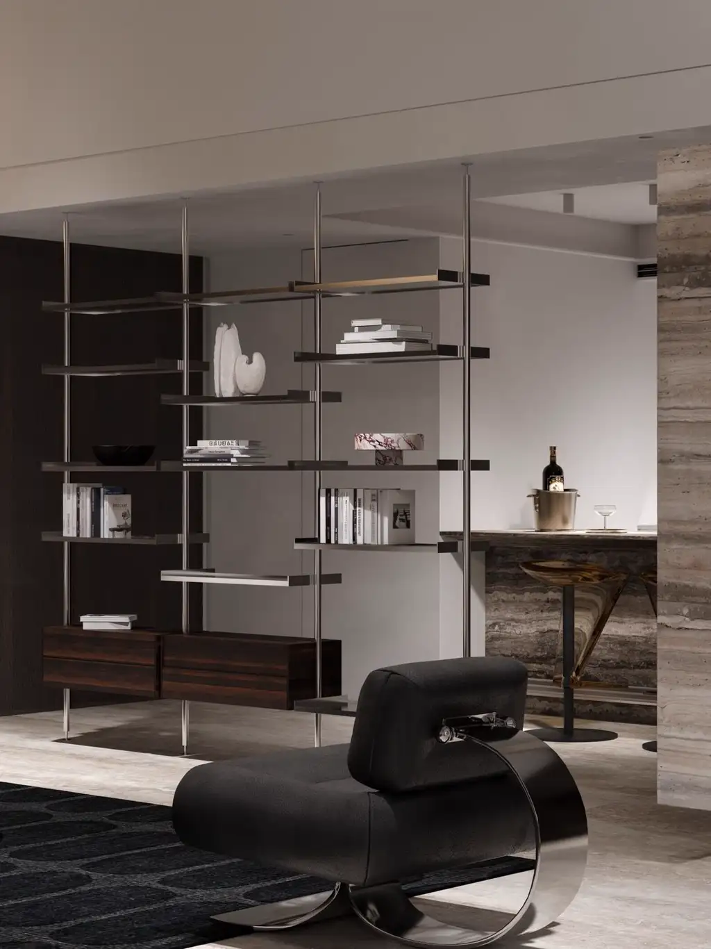 Modern Full-home Rendering 02, interior view 3