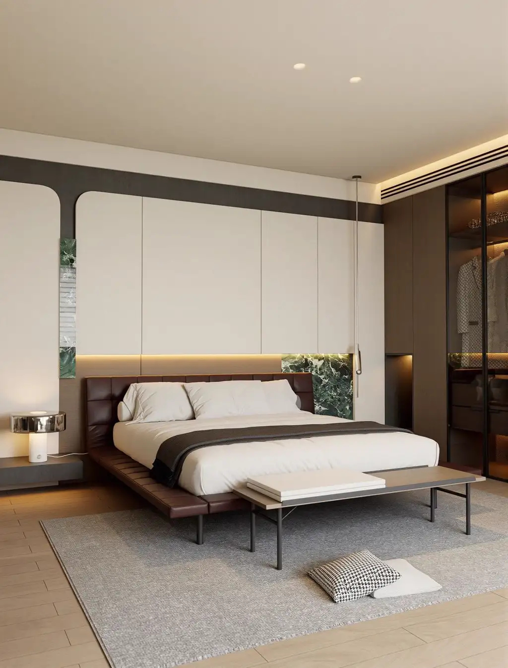 Italian Minimal Interior Rendering 19, interior view 6