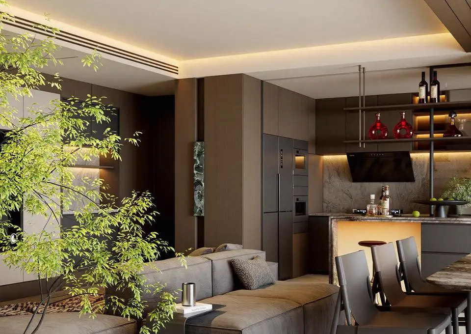 Italian Minimal Interior Rendering 19 cover rendering