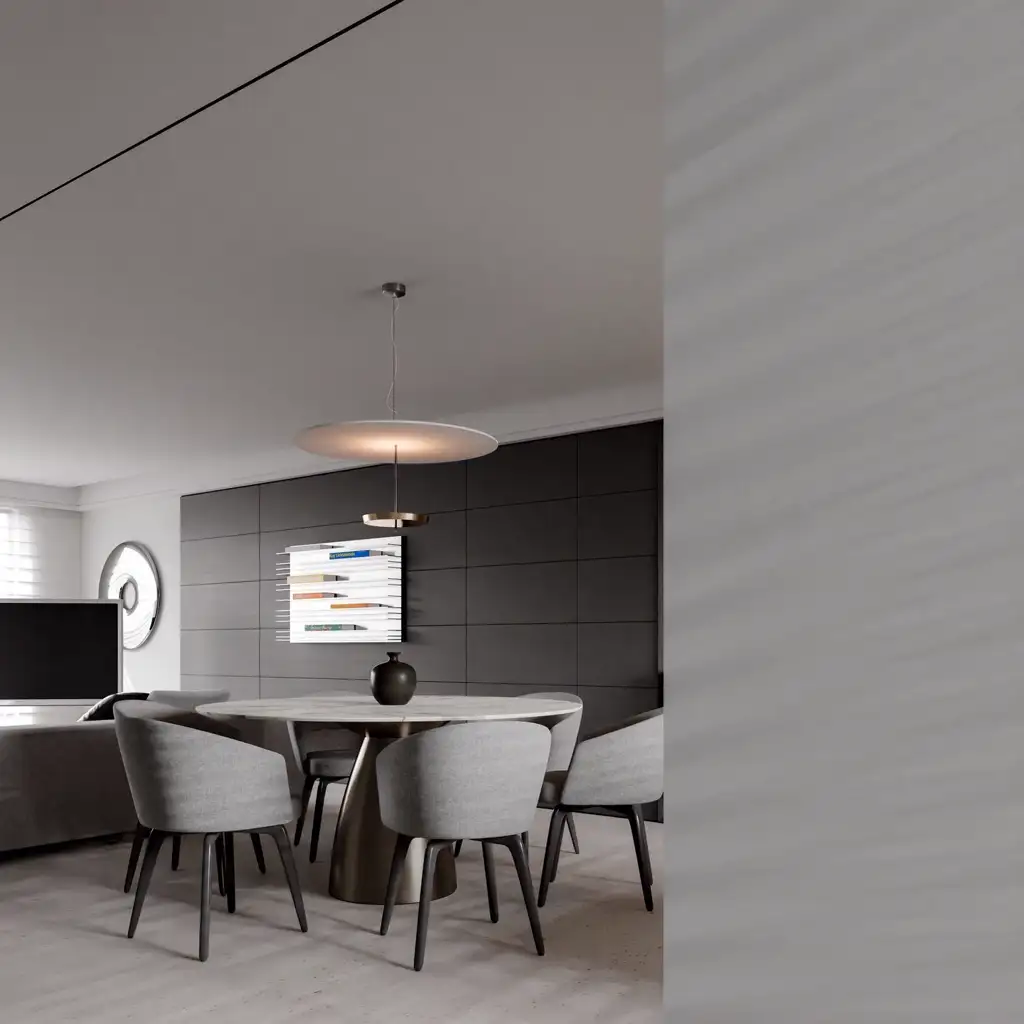 Italian Minimal Interior Rendering 20, interior view 3