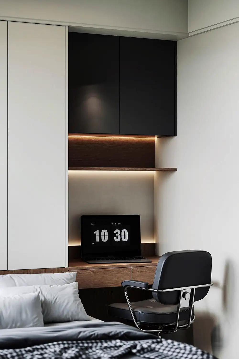 French Classic Interior Rendering 07, interior view 14