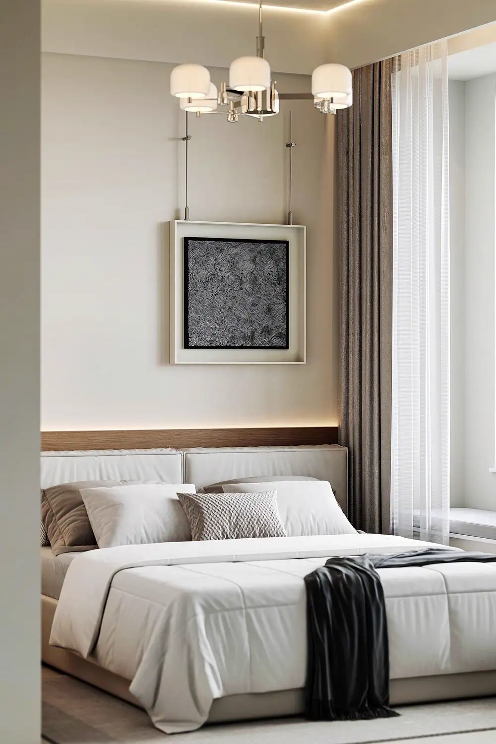 French Classic Interior Rendering 07, interior view 15