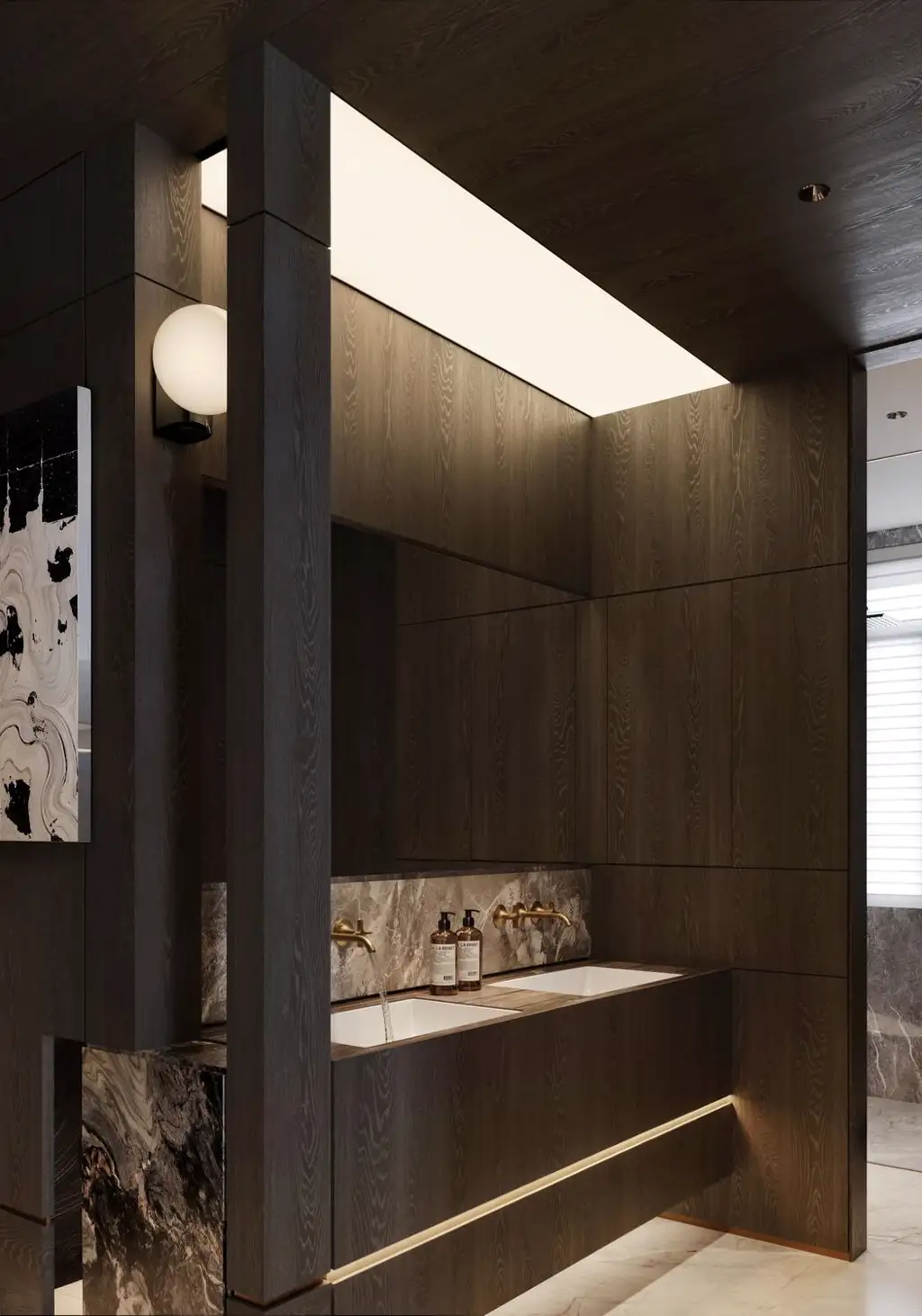 Warm Residential Rendering 10, interior view 9