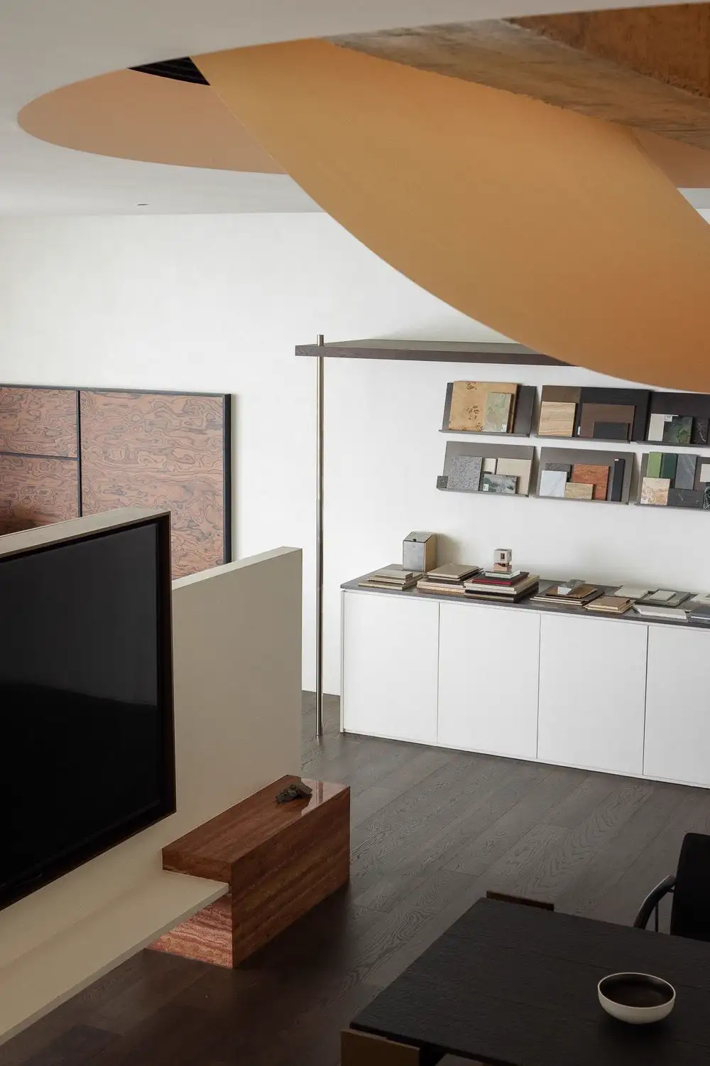 Natural Wood Interior Rendering 13, interior view 1