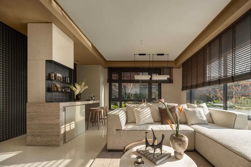 Natural Wood Interior Rendering 14, interior view 1