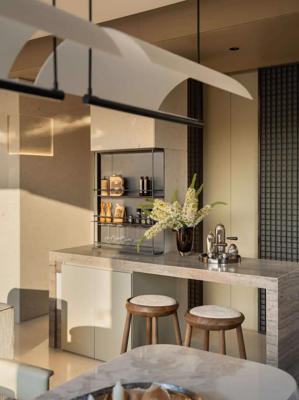 Natural Wood Interior Rendering 14, interior view 3