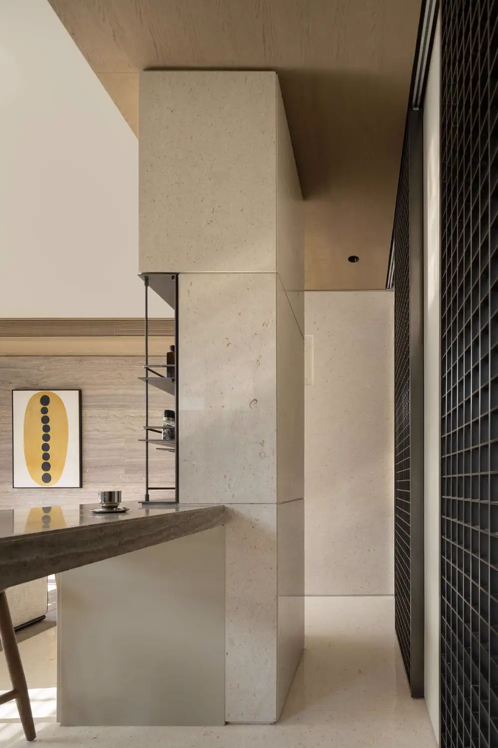 Natural Wood Interior Rendering 14, interior view 5