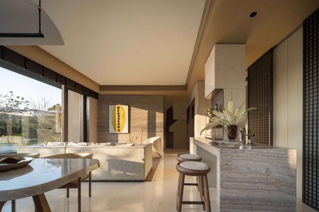 Natural Wood Interior Rendering 14, interior view 9