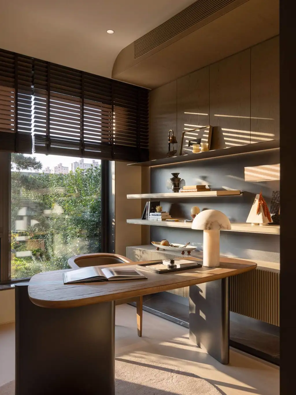 Natural Wood Interior Rendering 14, interior view 12