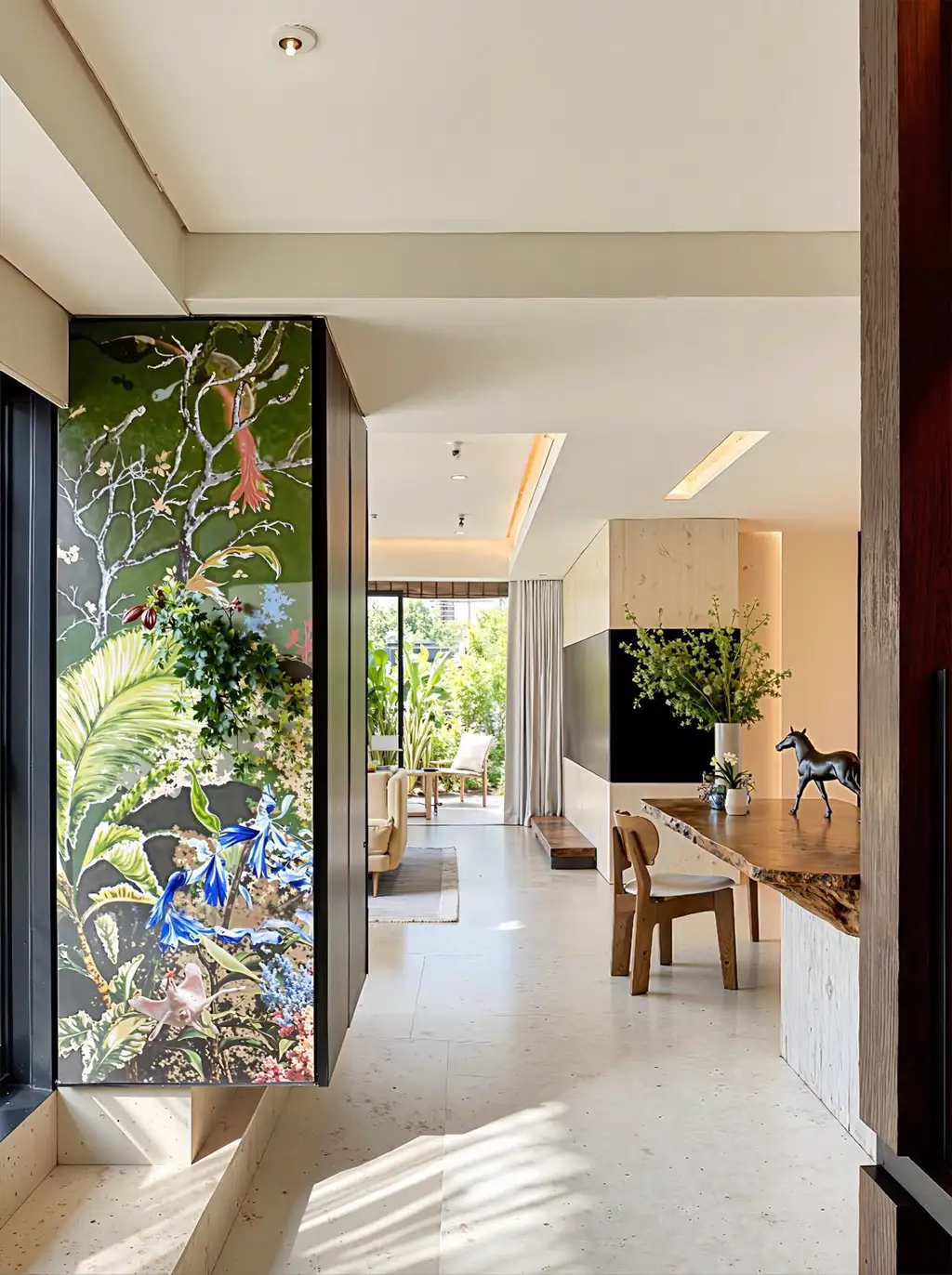 Natural Wood Interior Rendering 15, interior view 2